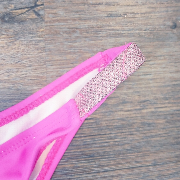 🌸 Hot Pink Sequined String Bikini - Picture 9 of 15